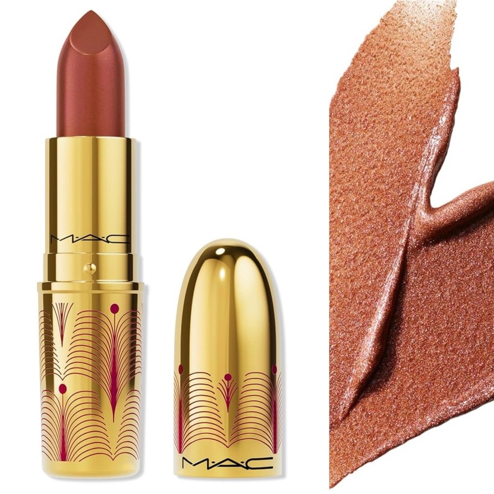 MAC Cosmetics Brushed in Bronze Frost Lipstick